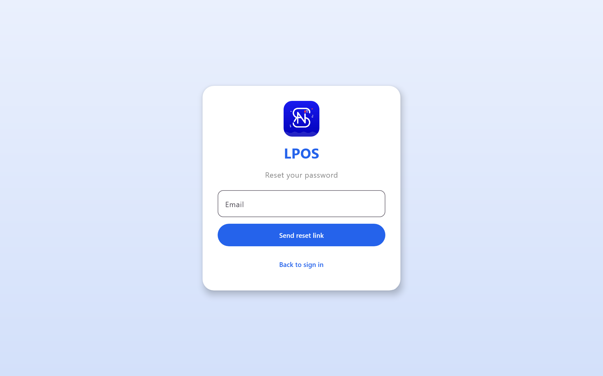 Forgot password